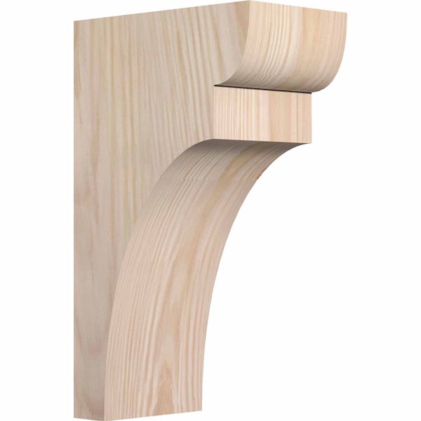Ekena Millwork Yorktown Smooth Corbel, Douglas Fir, 3 1/2"W x 6"D x 10"H COR04X06X10YOR00SDF - main